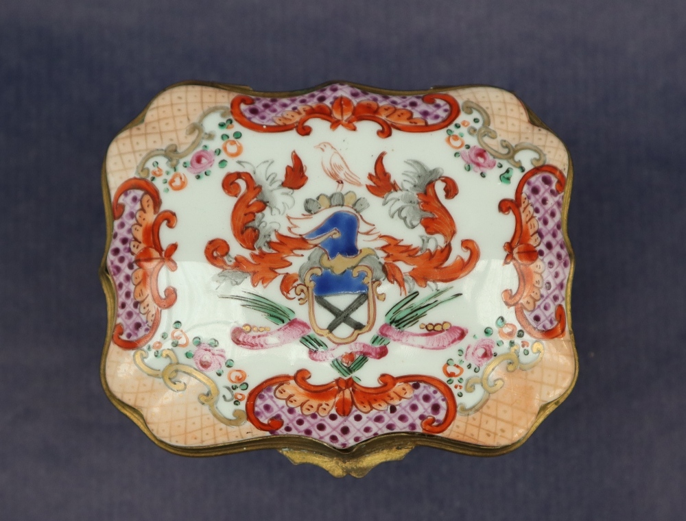 A 19th century continental porcelain box, - Image 3 of 8
