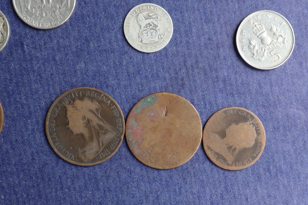 An Elizabeth II Five Pounds coin together with assorted crowns, half crowns, sixpences, - Image 4 of 6