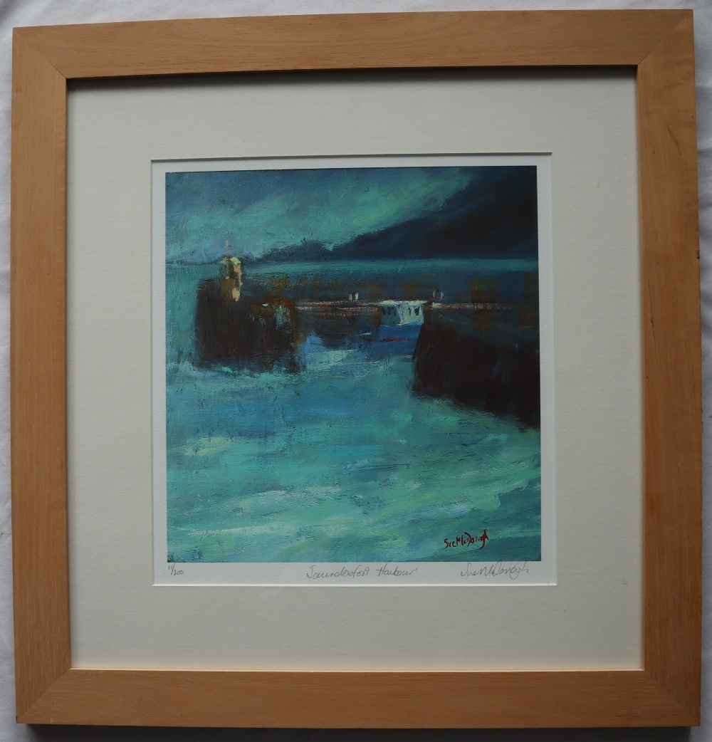 Sue McDonagh Saundersfoot Harbour A limited edition print No. - Image 2 of 5