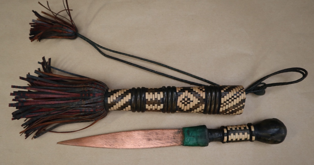 An Indonesian type machete, - Bild 3 aus 10