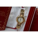 A Must de Cartier Colisee 18ct yellow gold wristwatch, 24mm diameter, number 8057922,