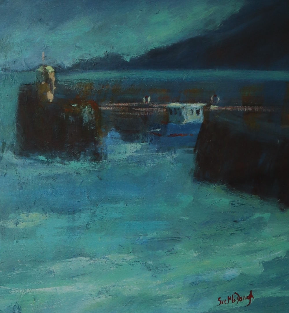 Sue McDonagh Saundersfoot Harbour A limited edition print No. - Image 3 of 5
