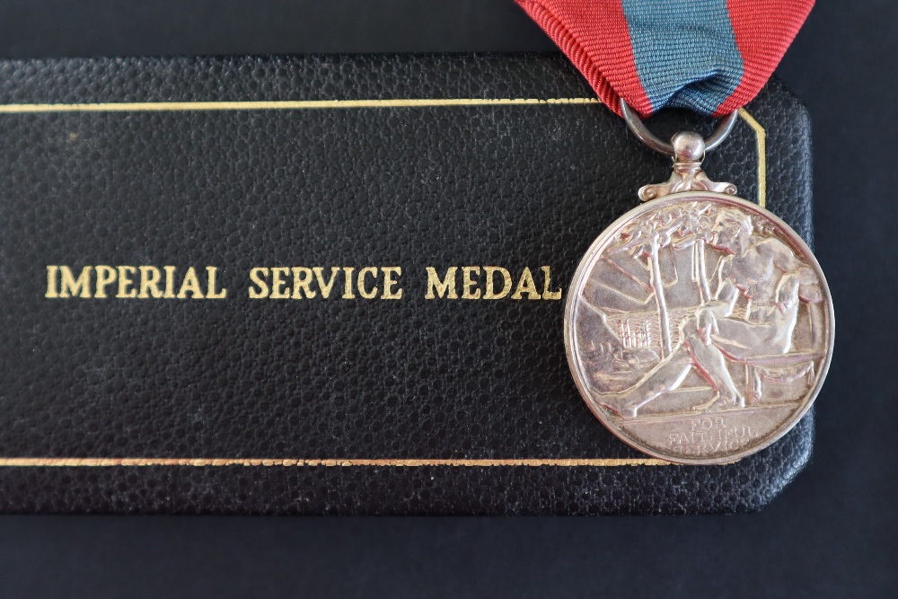 An Elizabeth II Imperial Service Medal, issued to Thomas Howell Pugh, - Image 4 of 4