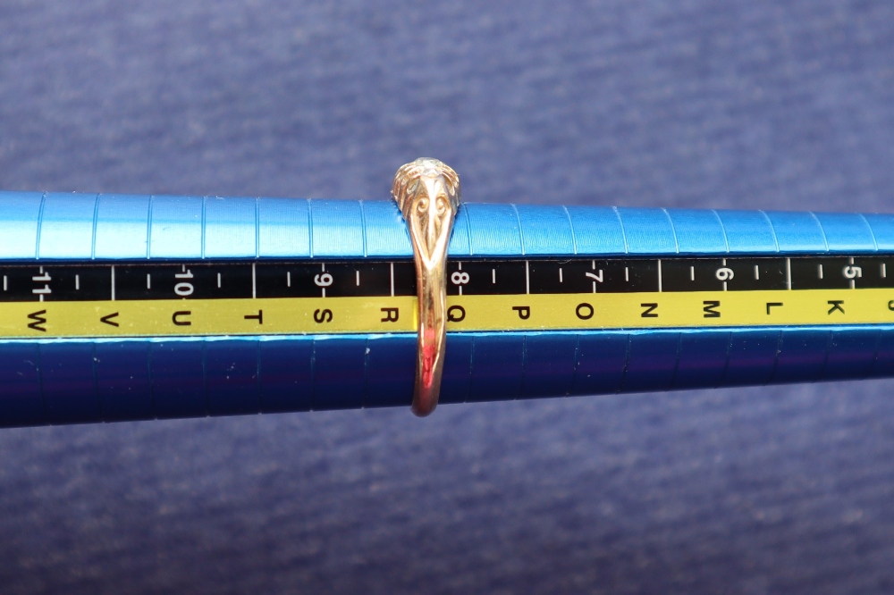 An 18ct yellow gold diamond line ring set with five graduated old round cut diamonds, size Q 1/2, - Image 5 of 5