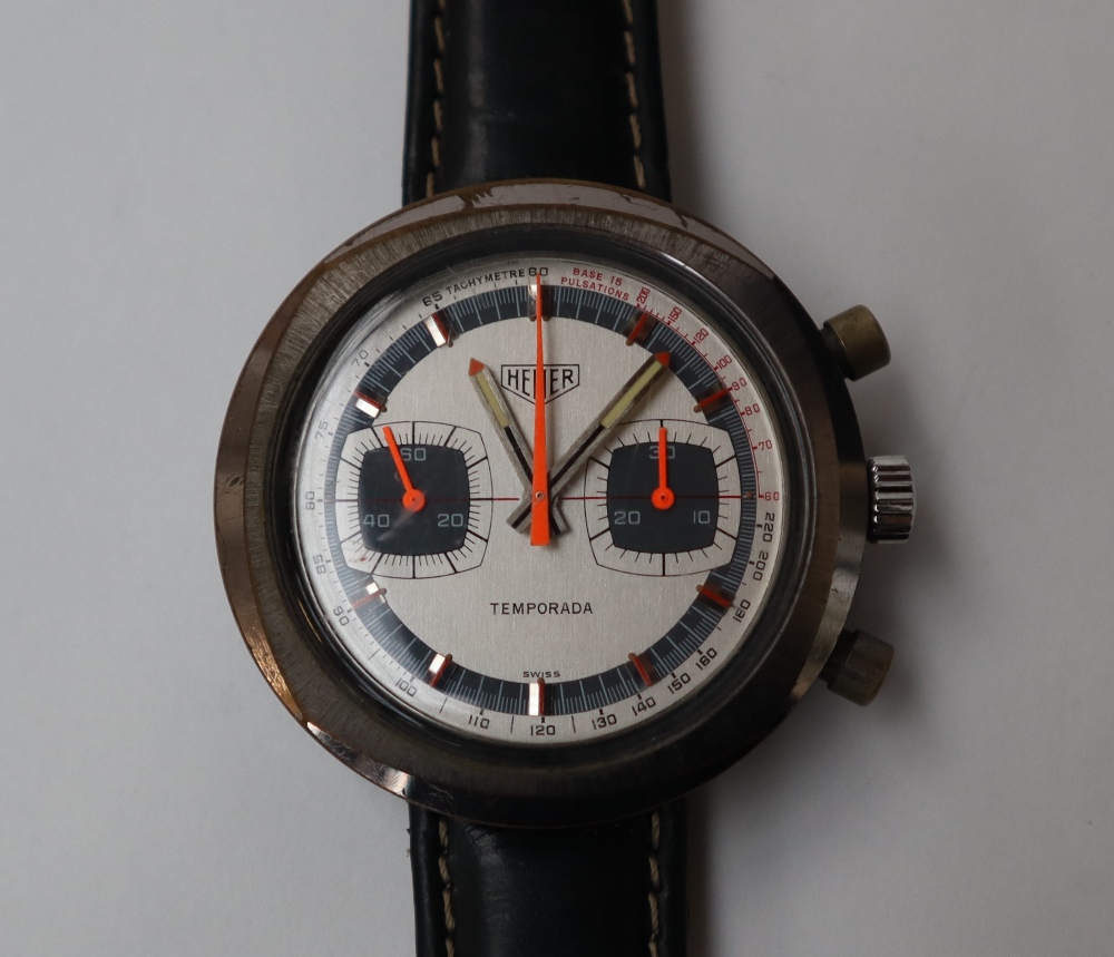 Heuer - a Temporada, 733809 gentleman's wristwatch, - Image 2 of 6
