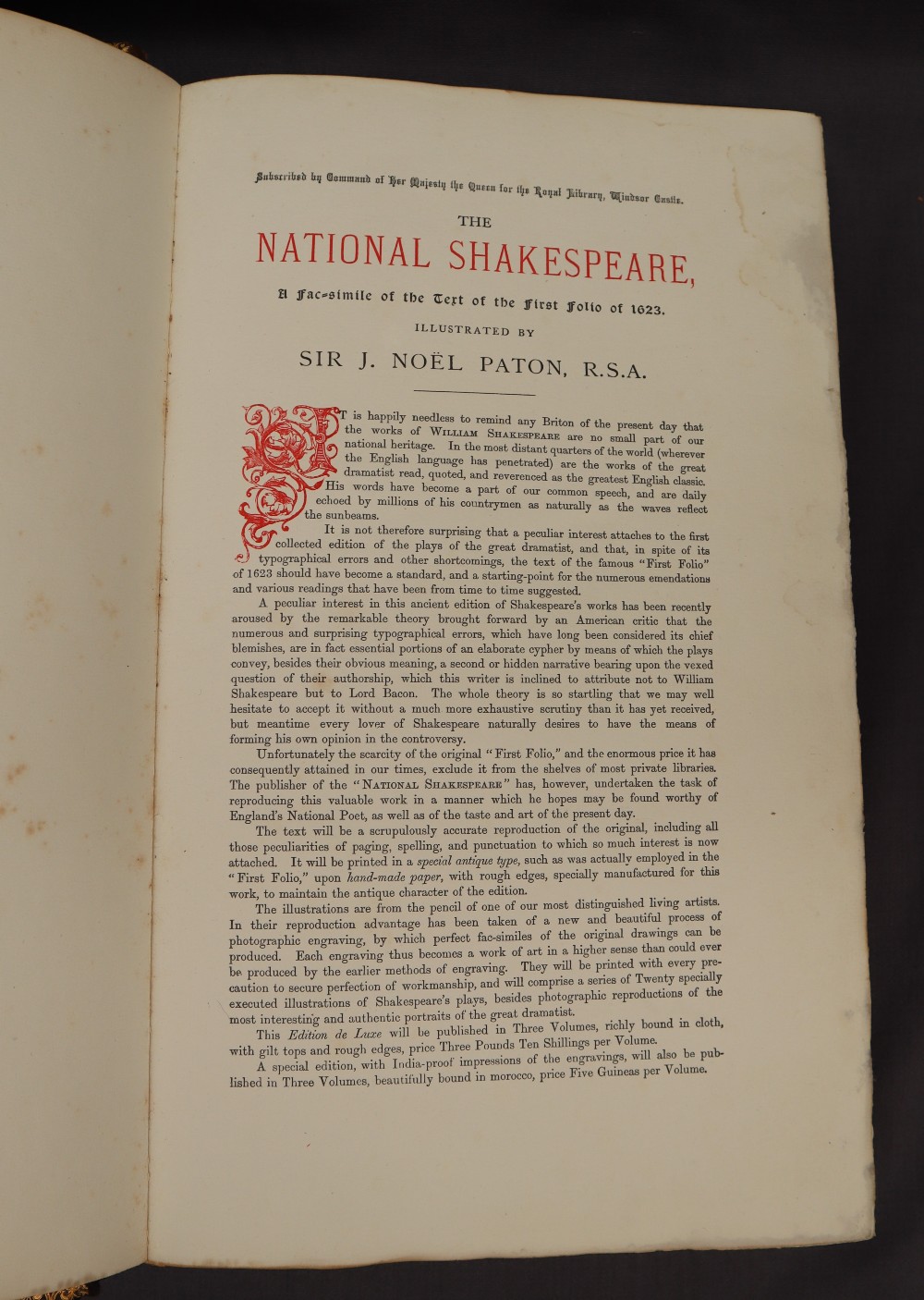 The National Shakespeare, - Image 8 of 18