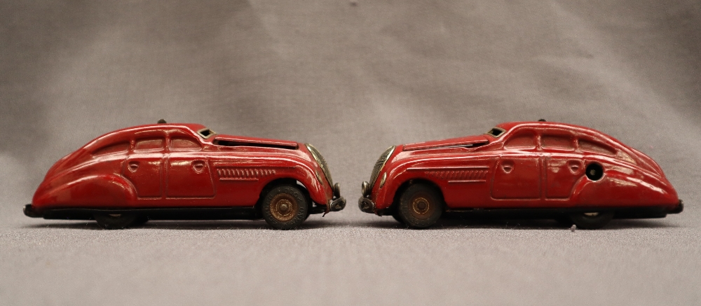 Two Schuco Command Cars, AD 2000, in red, - Bild 3 aus 7