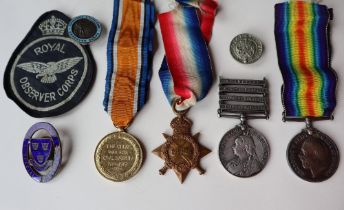 A Queen's South Africa Medal with Transvaal, Orange Fee State,