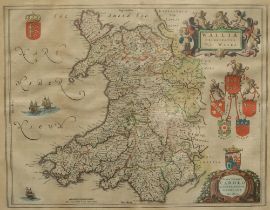 Mercator (Gerard & Hondius Jodocus) South West England & Wales Cornubia, Devonia, Somersetus,