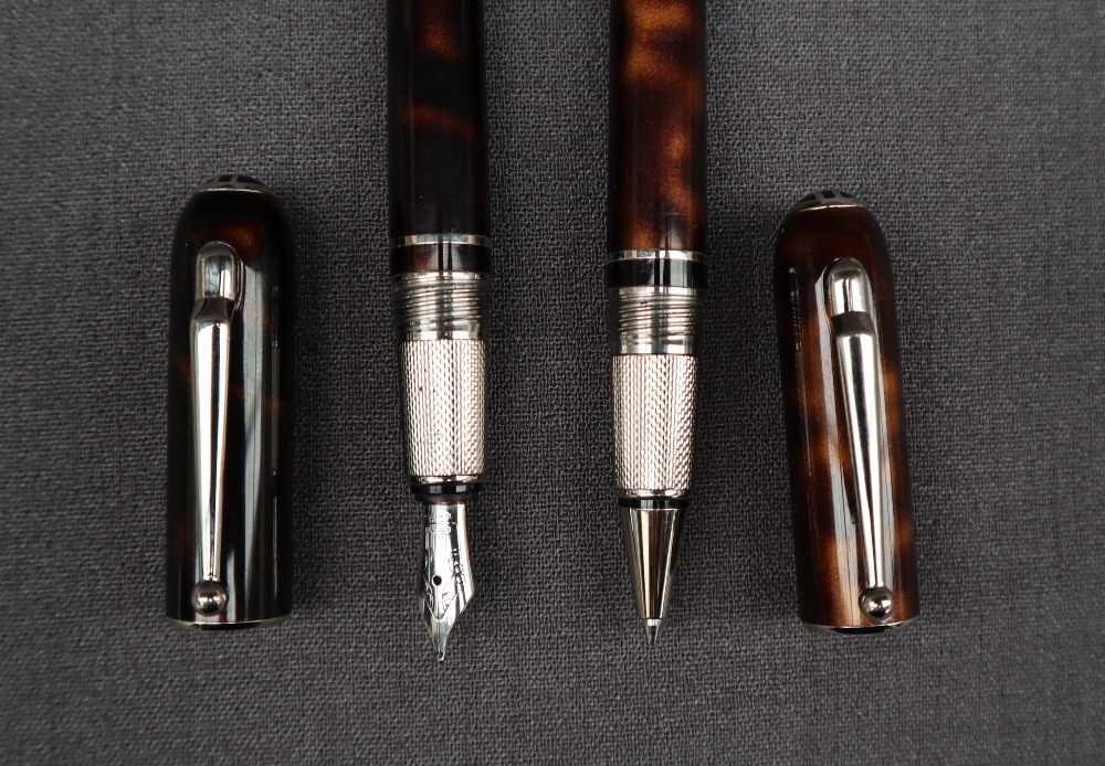 A pair of Dunhill sidecars pens, - Image 4 of 5