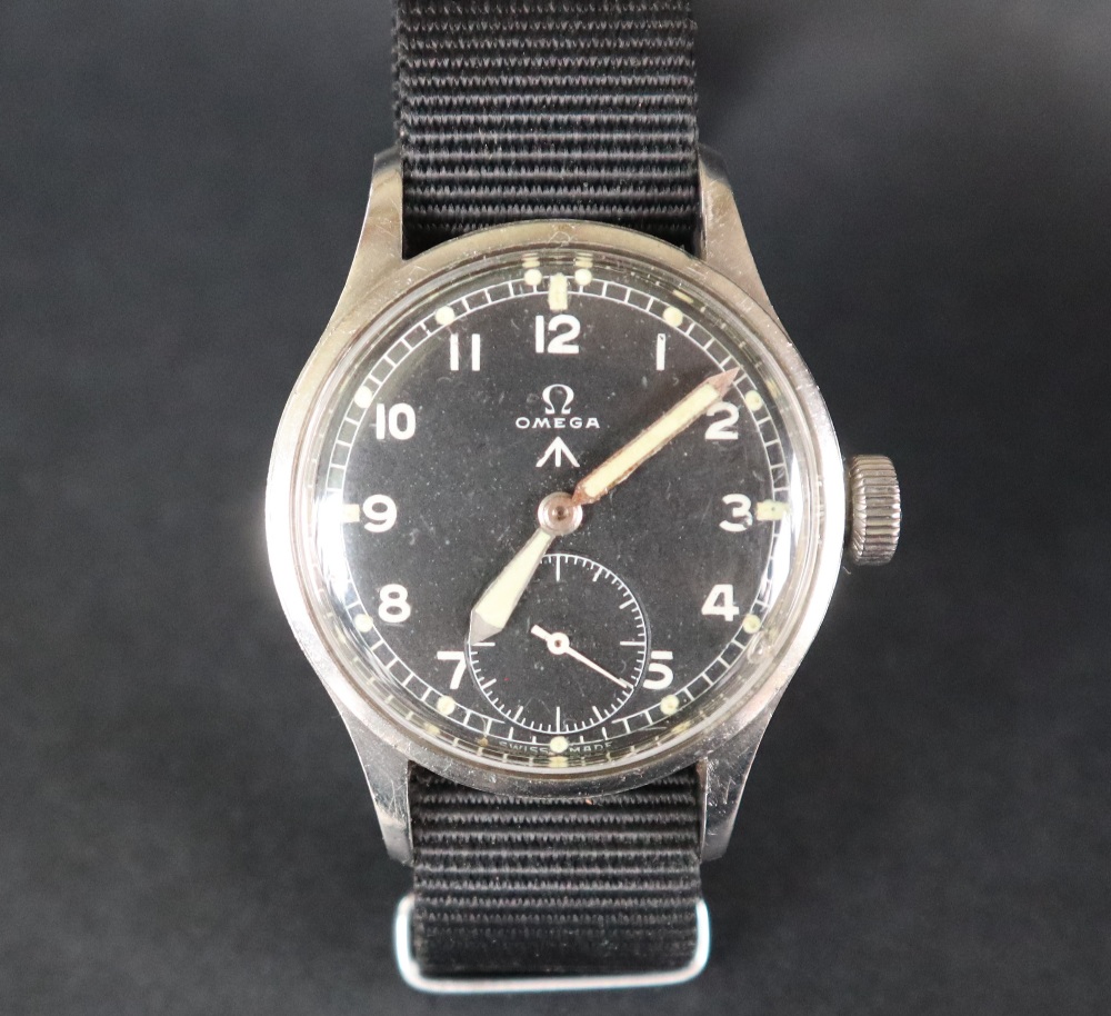 A gentleman's stainless steel British Military Omega W W W wristwatch part of the "Dirty Dozen" the - Image 2 of 9