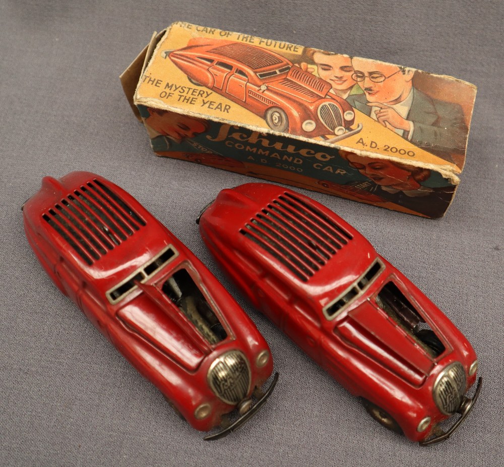 Two Schuco Command Cars, AD 2000, in red, - Bild 6 aus 7
