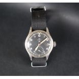 A gentleman's stainless steel British Military Omega W W W wristwatch part of the "Dirty Dozen" the