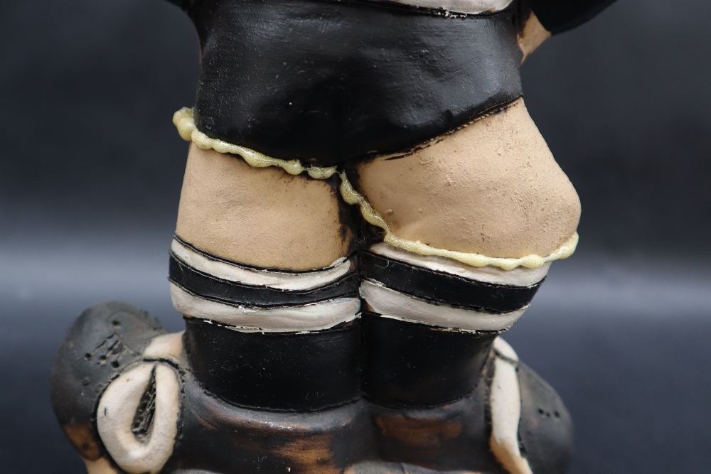 A John Hughes pottery Grogg of Tom David in Pontypridd kit, holding a hall under his left arm, - Image 8 of 11