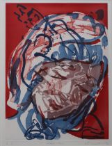 Kevin Sinnott Head Two Artist's proof print Signed dated and titled to the margin 61 x 45cm (image