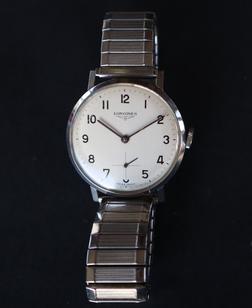 A gentleman's Longines wristwatch, - Image 4 of 5