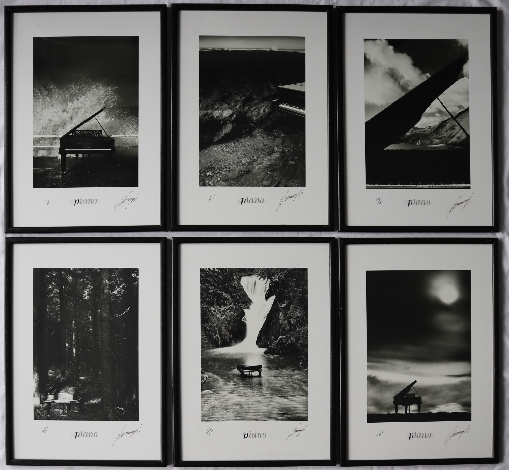 George Kavanagh Piano A set of six limited edition photographs, No.