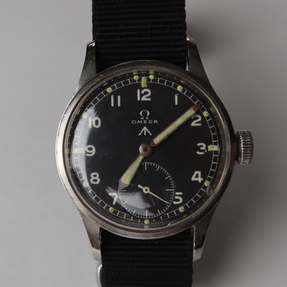 A gentleman's stainless steel British Military Omega W W W wristwatch part of the "Dirty Dozen" the - Image 4 of 9