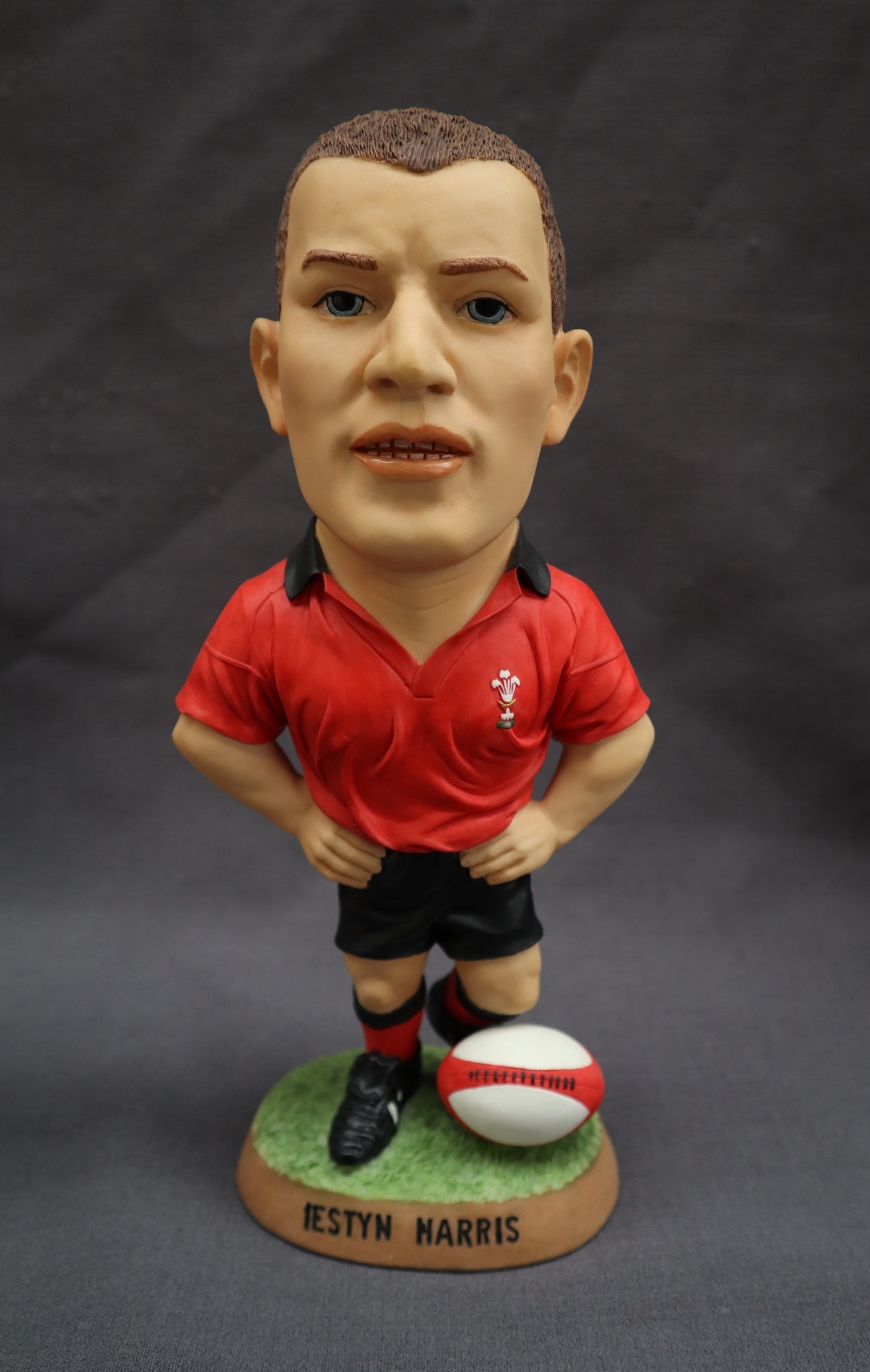 A World of Groggs limited edition resin figure of Shane Williams, Wales' record try scorer, - Image 6 of 8