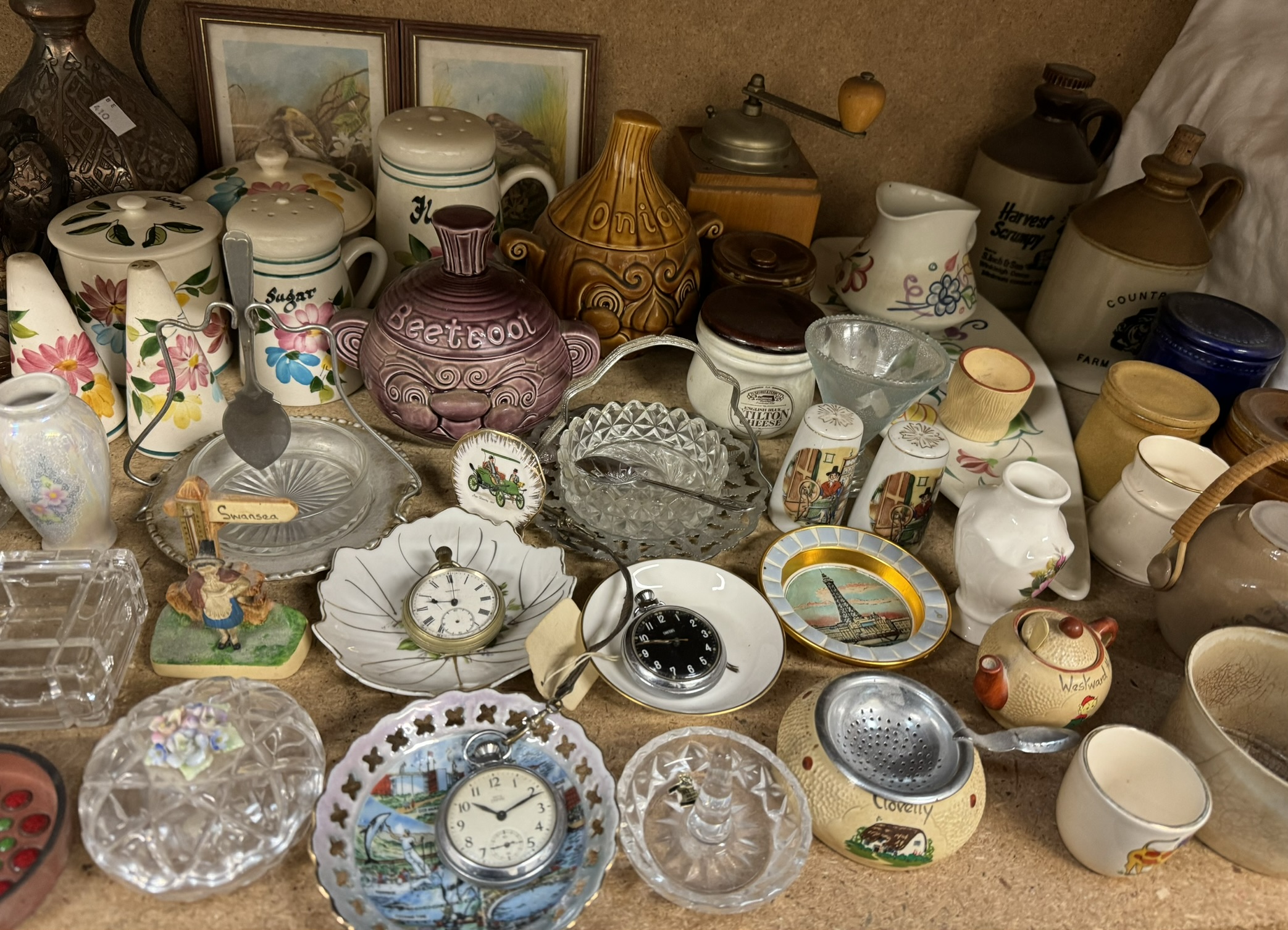 A Royal Ascot part tea service together with Poole pottery, storage jars, - Image 3 of 3