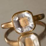 RARE 18TH CENTURY STUART CRYSTAL RING