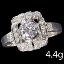 ART-DECO DESIGN DIAMOND RING