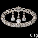 BELLE EPOQUE DIAMOND BROOCH