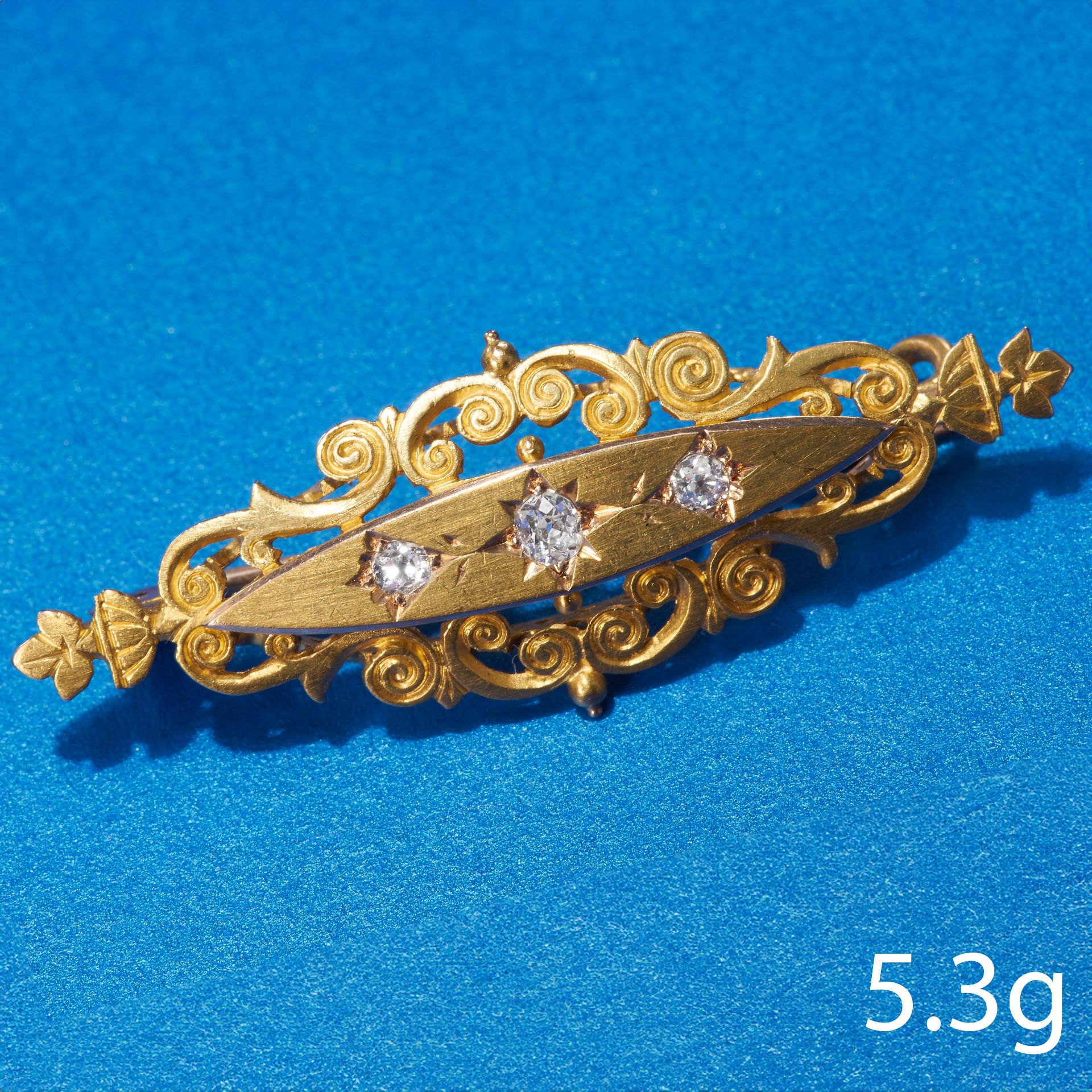 VICTORIAN DIAMOND BROOCH