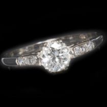 ART-DECO DIAMOND SOLITAIRE RING