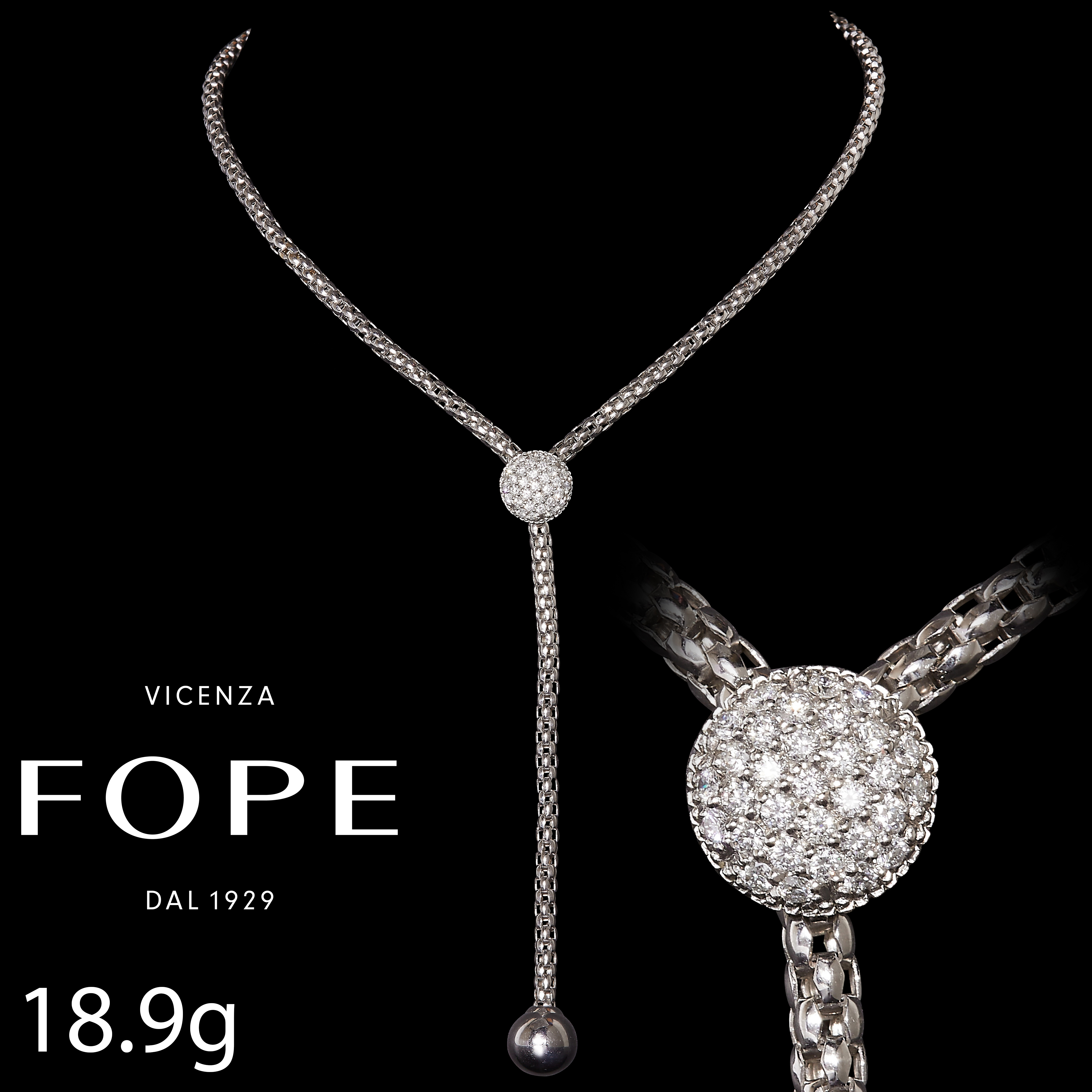 DIAMOND NECKLACE BY FOPE