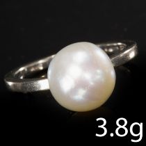 PEARL SINGLE STONE RING