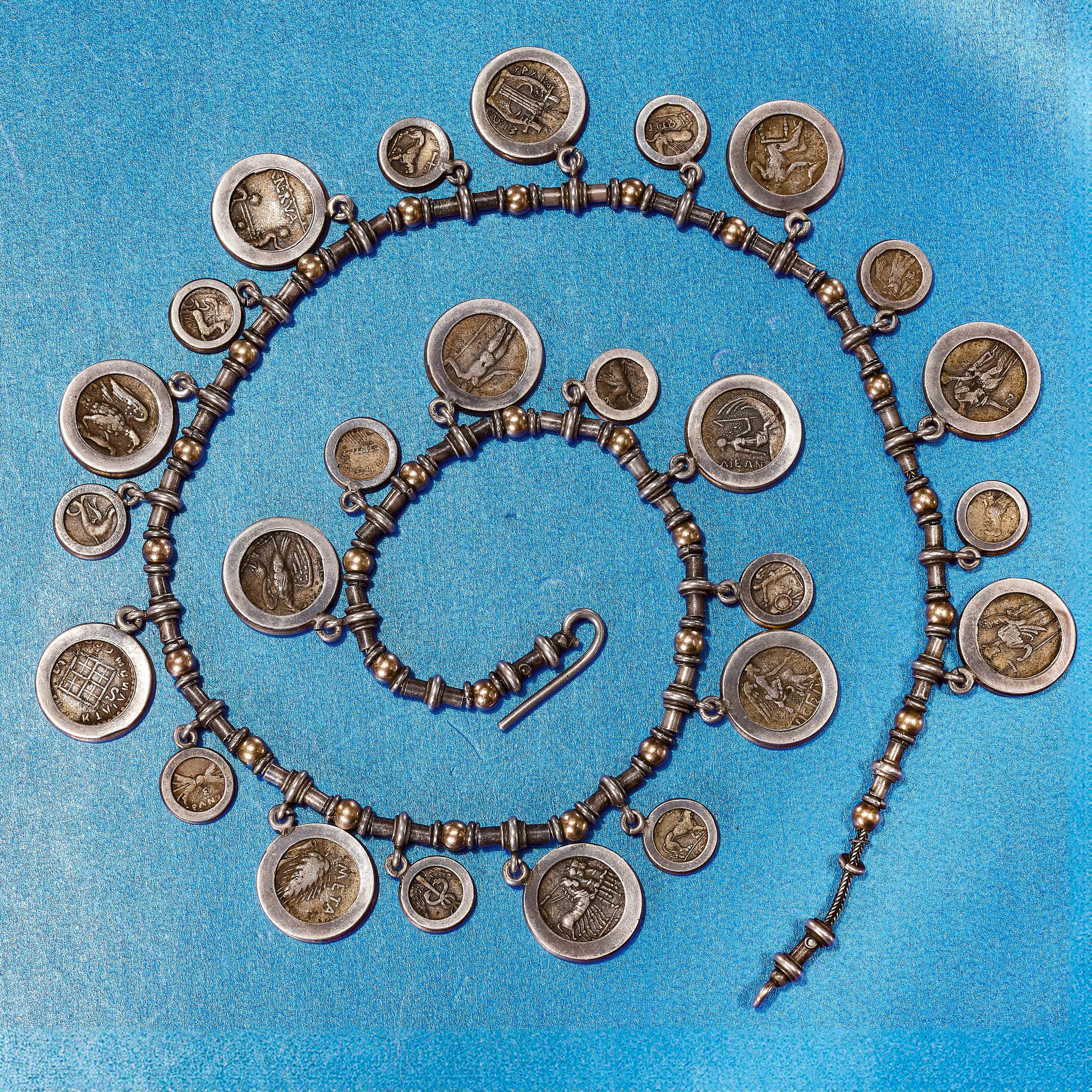 RARE AND UNUSUAL COIN NECKLACE - Image 2 of 2