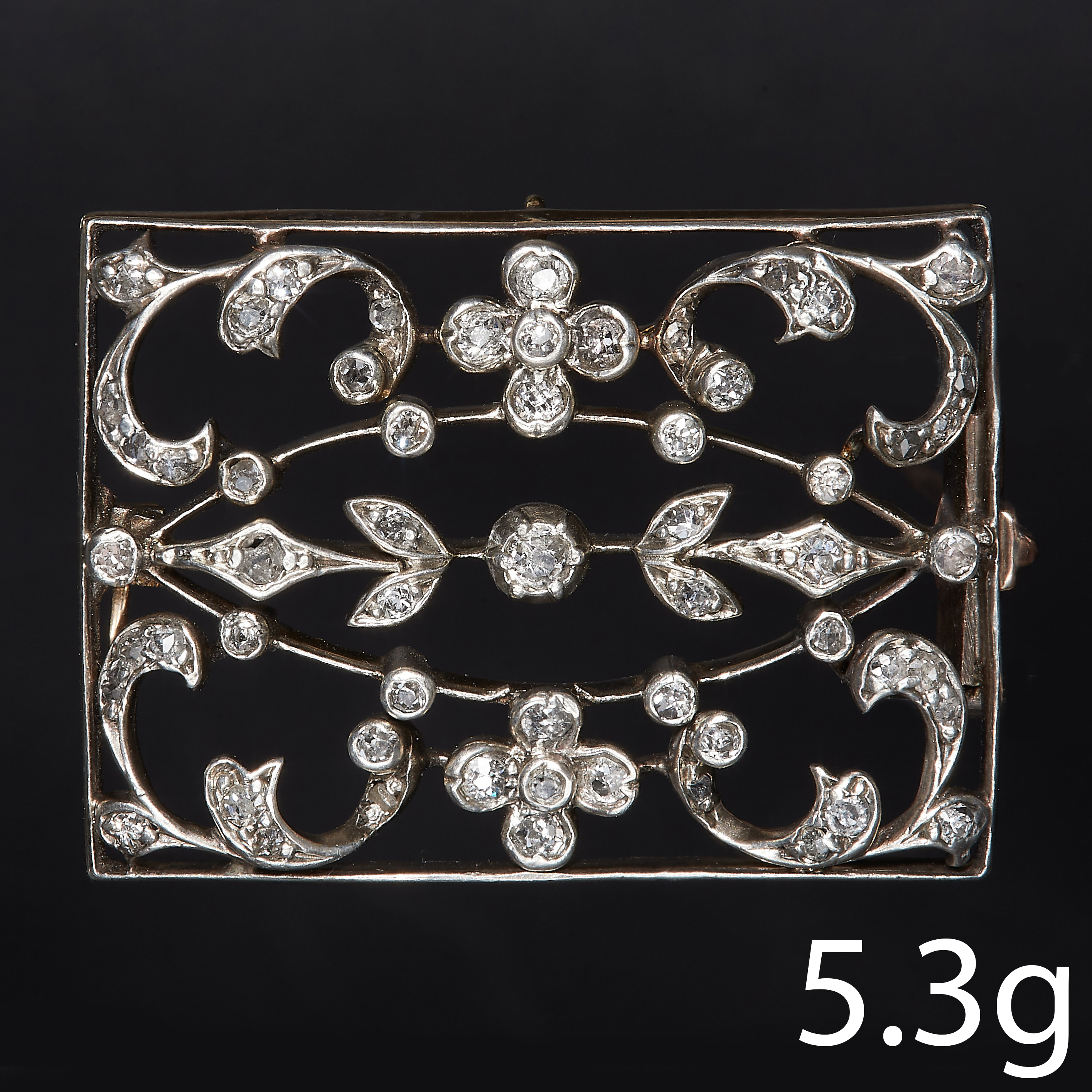 ANTIQUE DIAMOND BROOCH