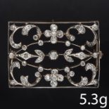 ANTIQUE DIAMOND BROOCH