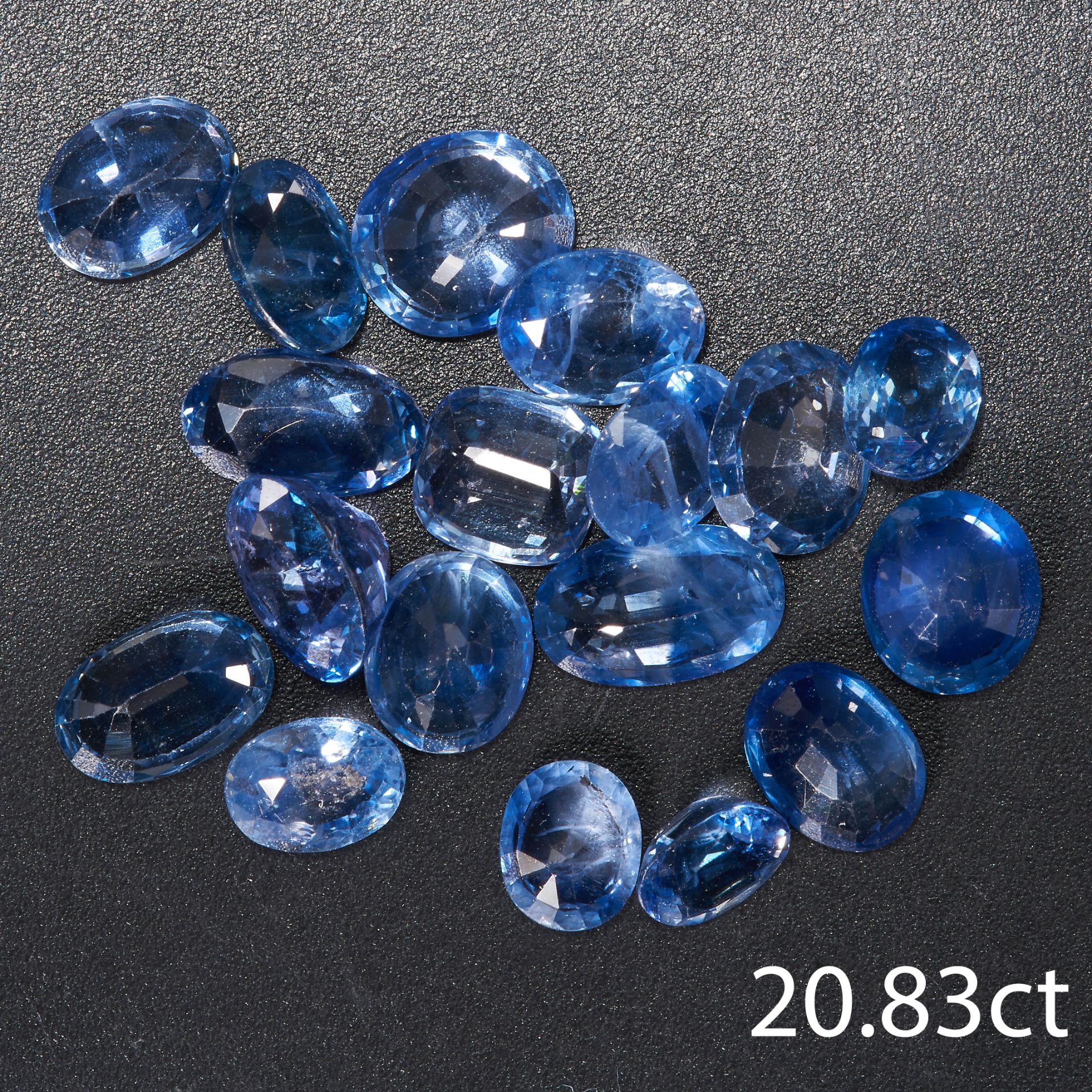 LOT OF MIXED CUT LOOSE SAPPHIRES