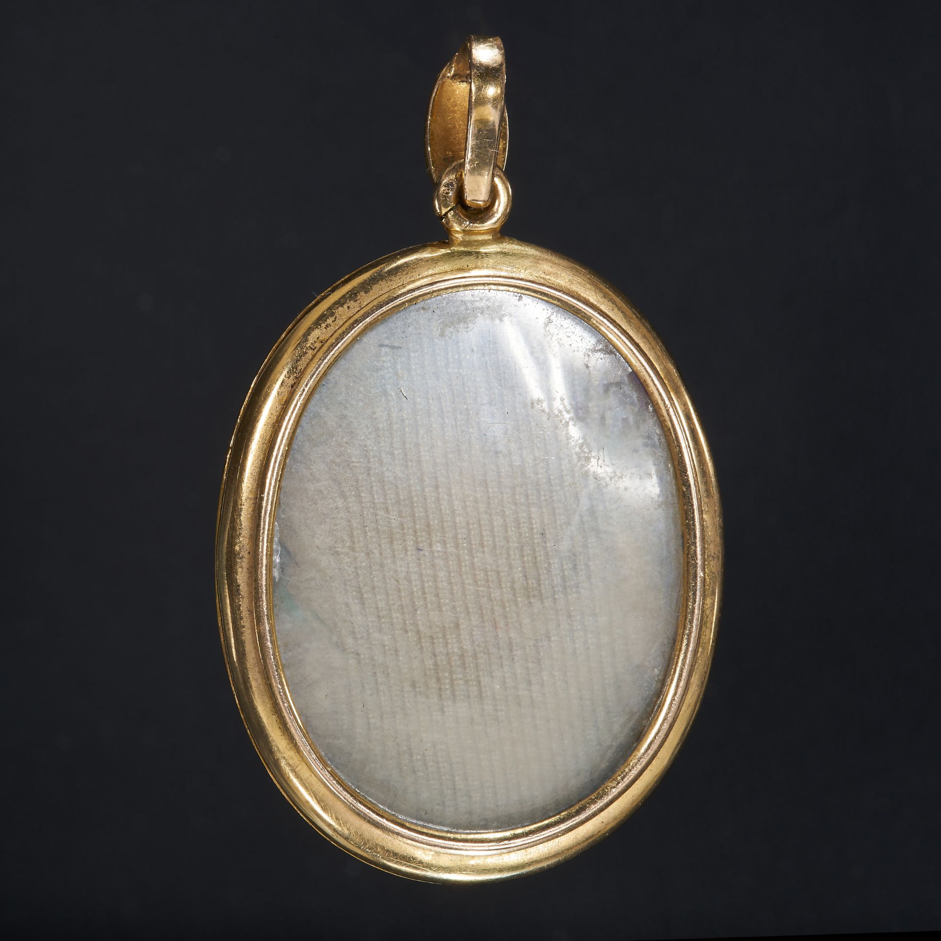 VICTORIAN TURQUOISE PEARL AND DIAMOND LOCKET PENDANT - Image 2 of 2