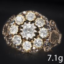 ANTIQUE DIAMOND CLUSTER RING