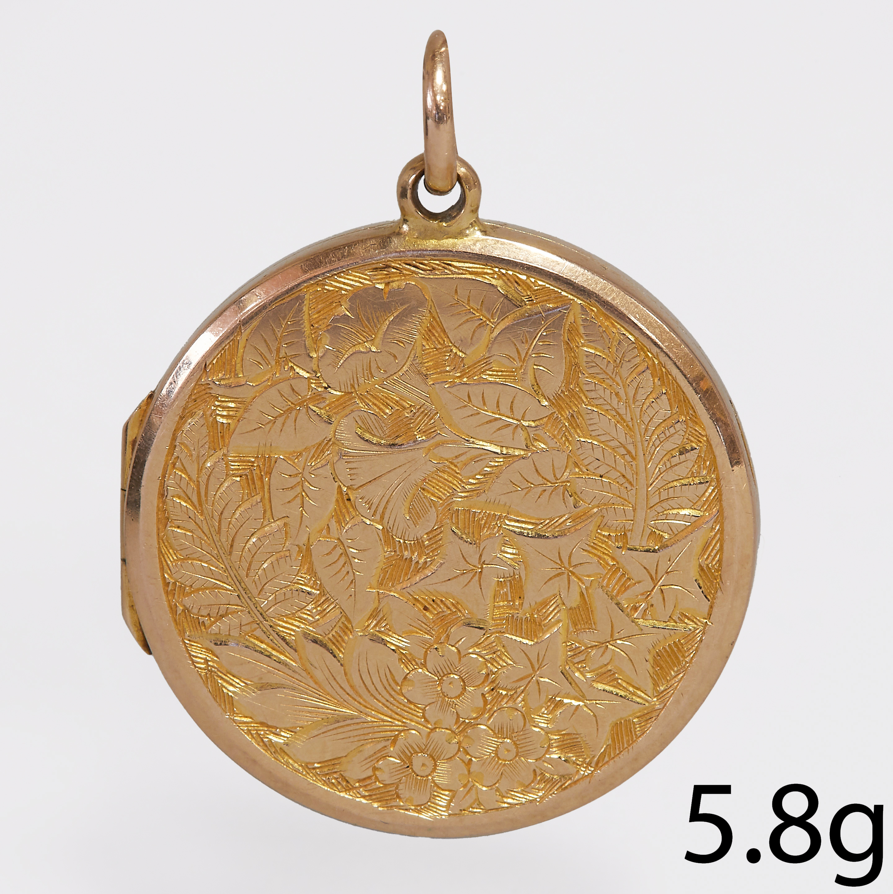 GOLD LOCKET PENDANT