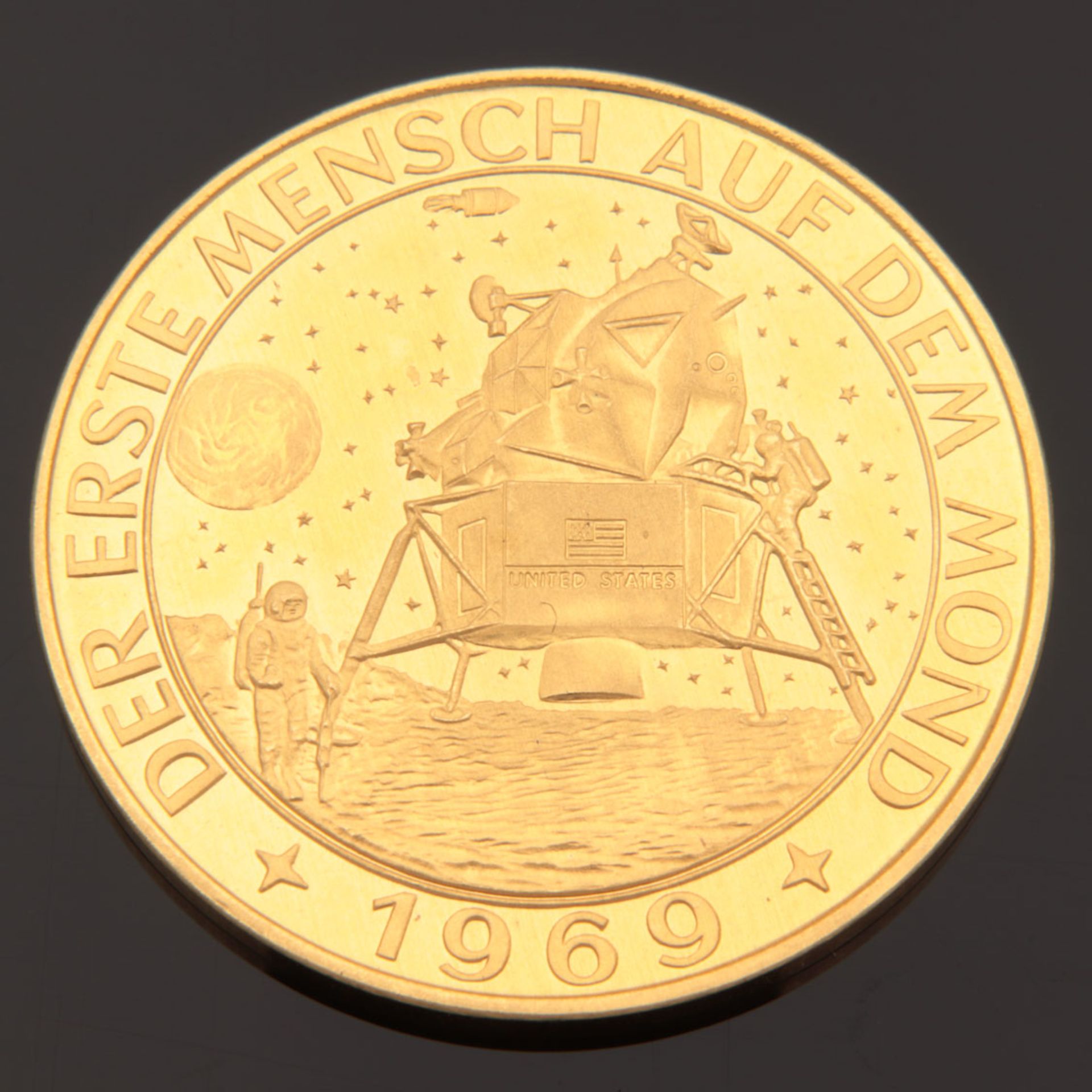 Goldmedaille - Apollo 11