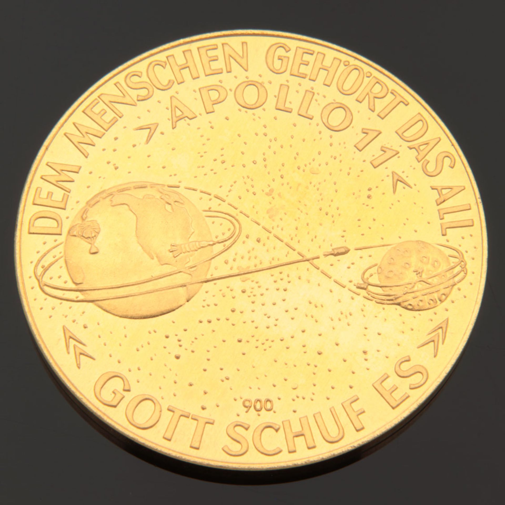 Goldmedaille - Apollo 11 - Image 2 of 2