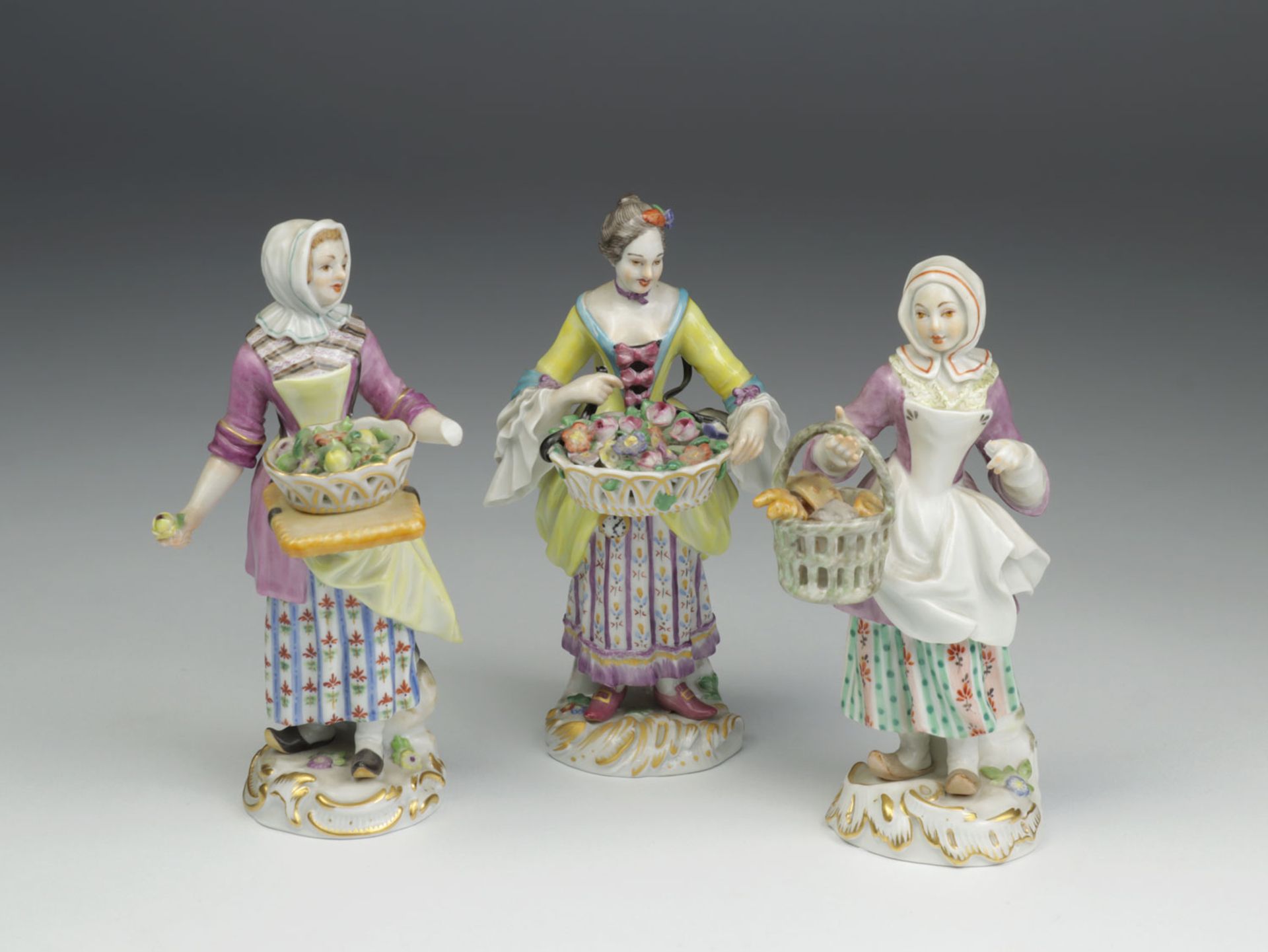 Meissen - Drei Figuren