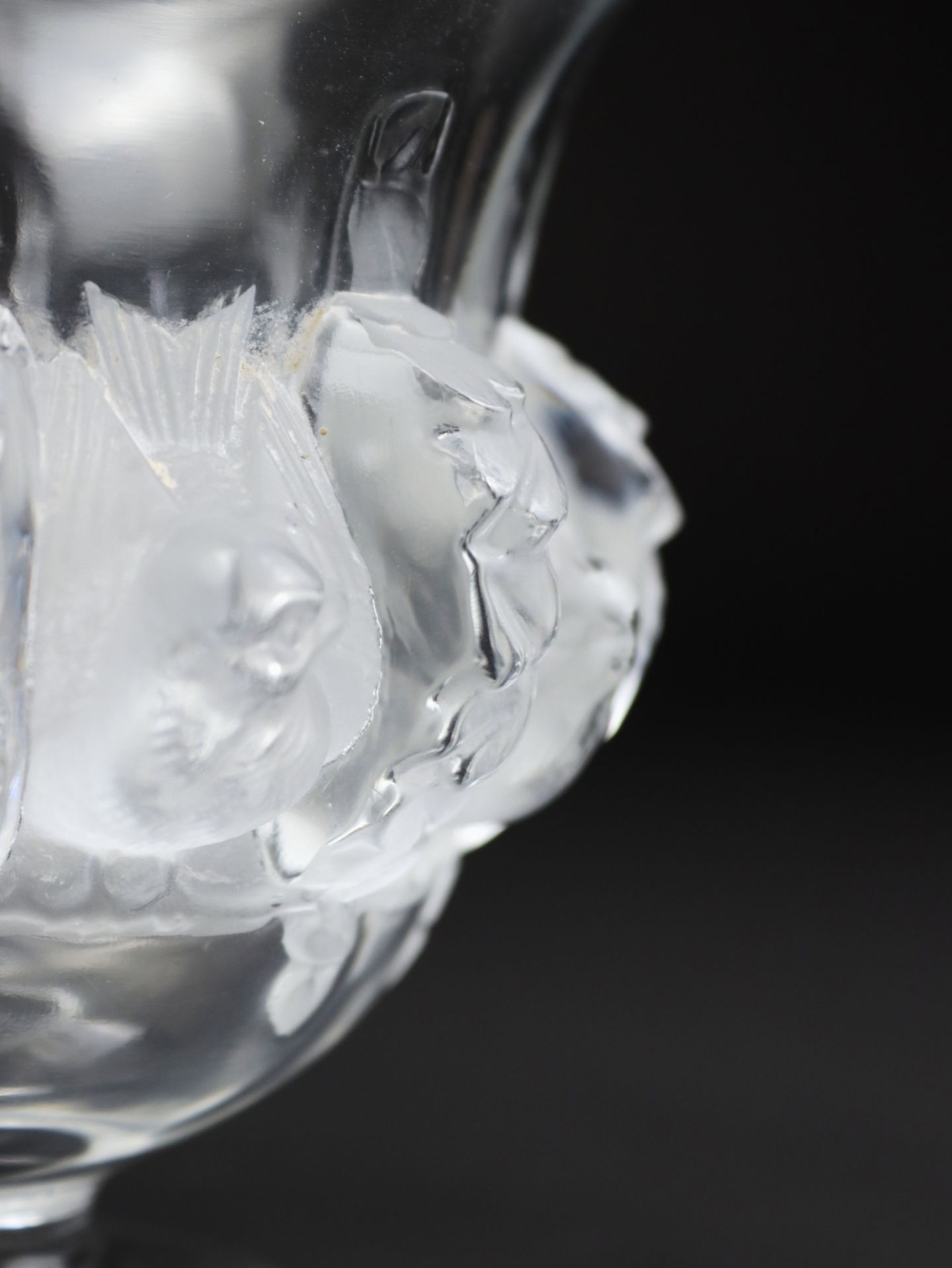 Lalique - Vase 'Dampierre' - Image 3 of 4