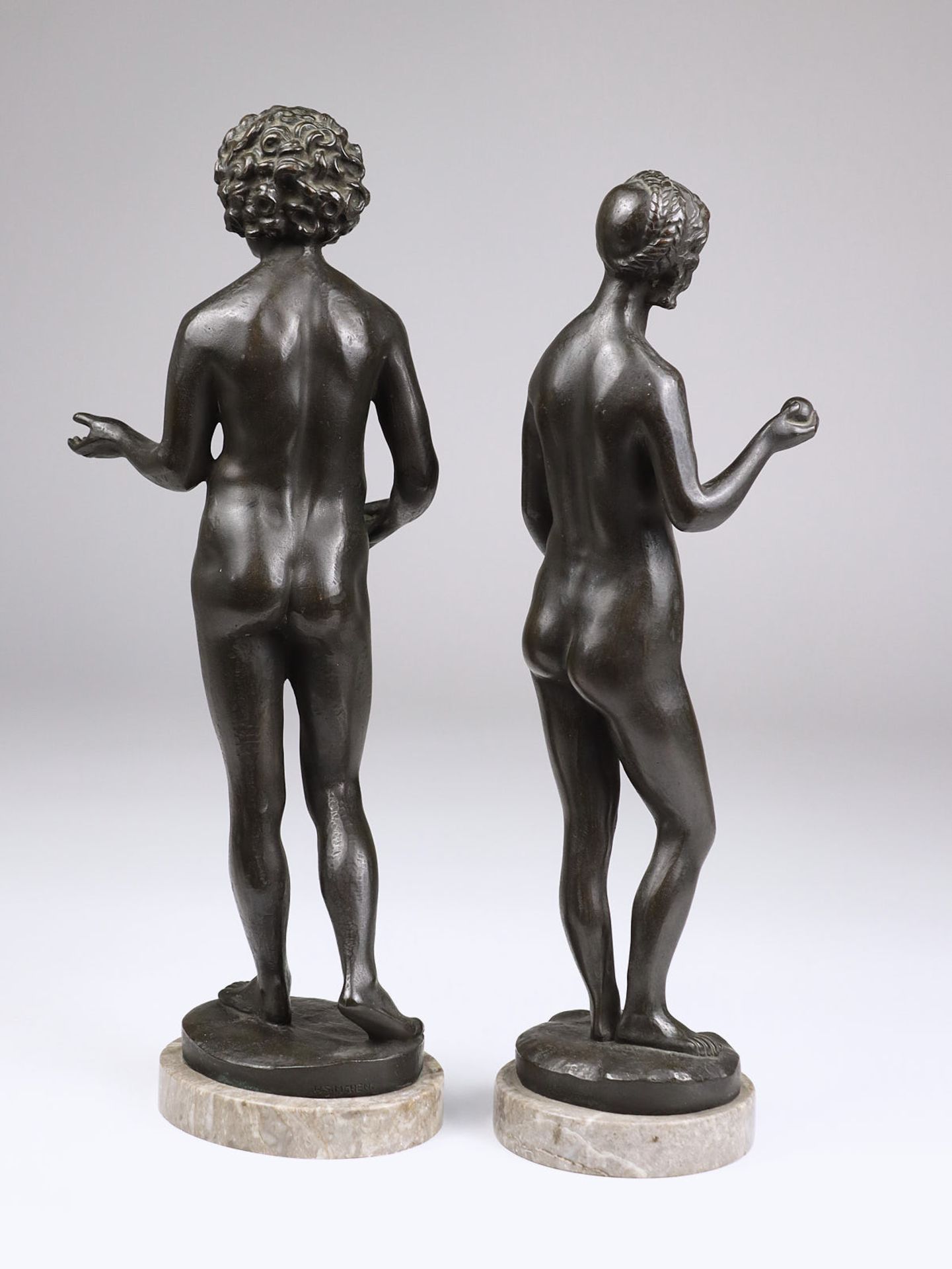 Pendant Bronzefiguren - Image 3 of 5