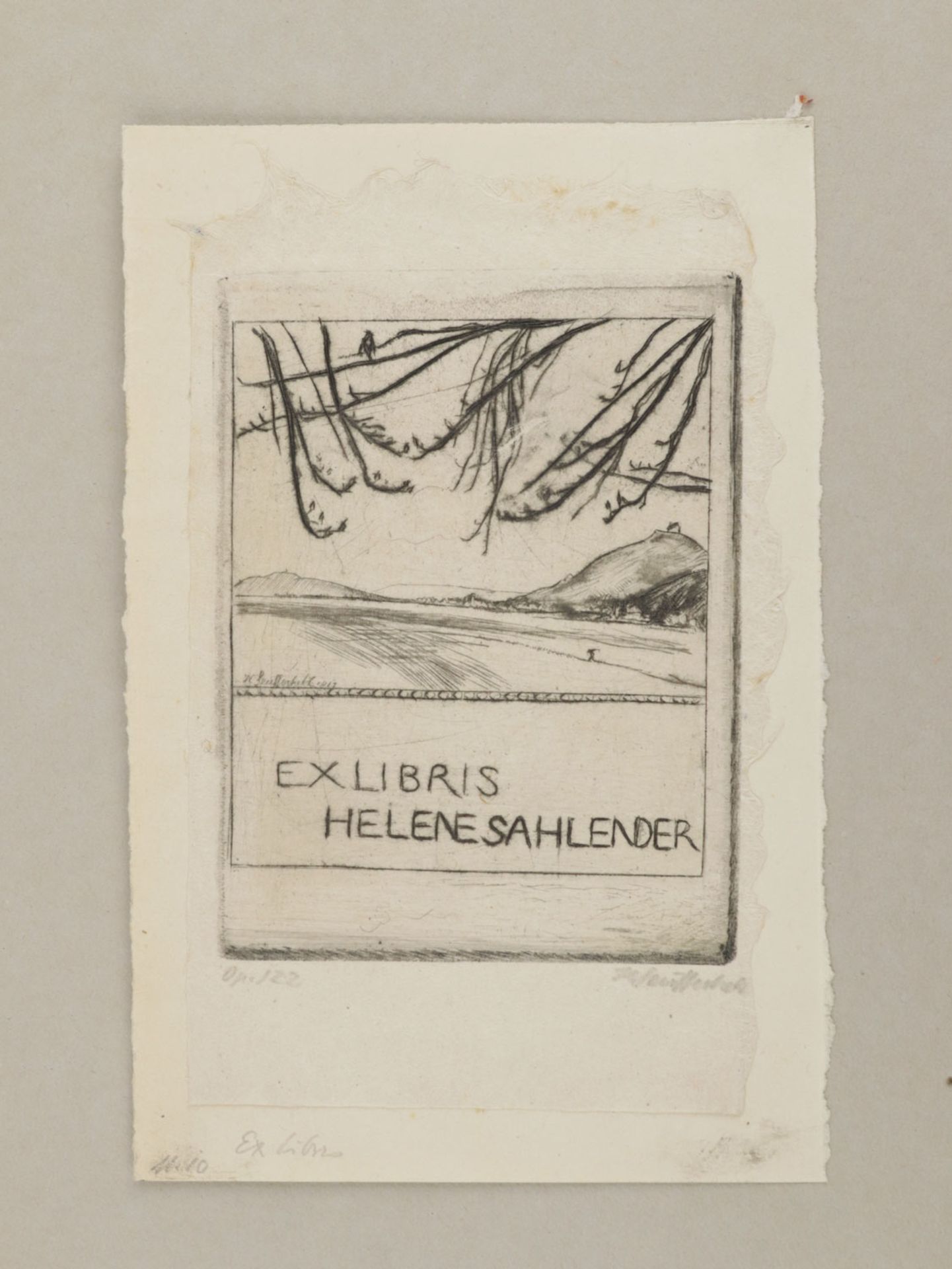 Sammlung Ex libris - Image 4 of 18