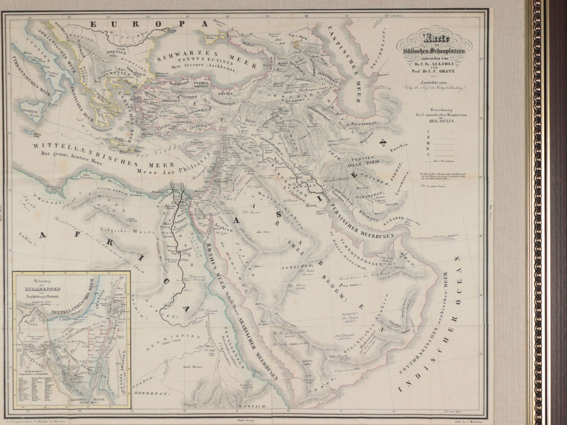 Naher Osten / Jerusalem - Karten - Bild 2 aus 7