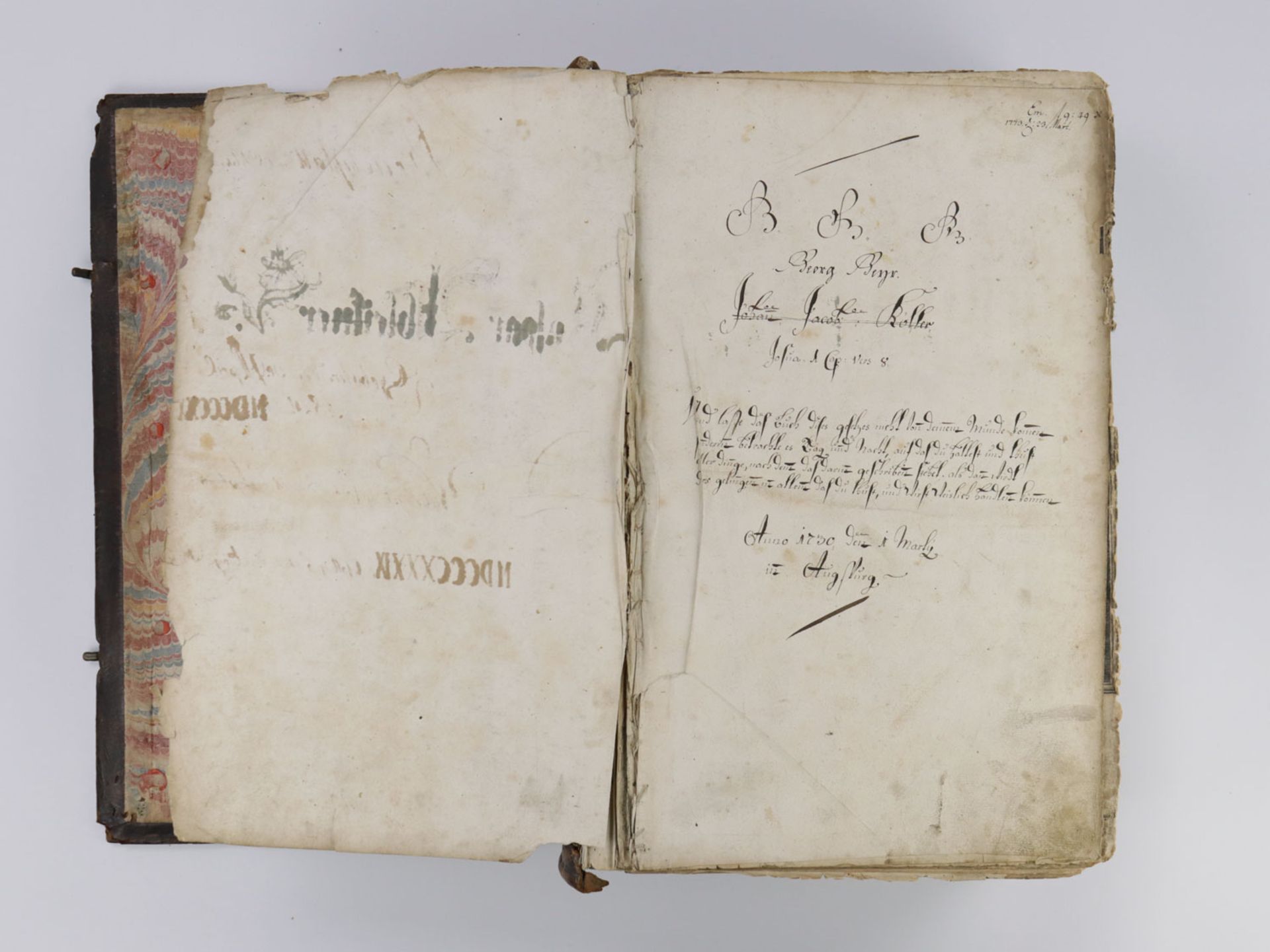 Luther-Bibel von Christoph Matthäus Pfaff, Tübingen Cotta 1729 - Bild 8 aus 11