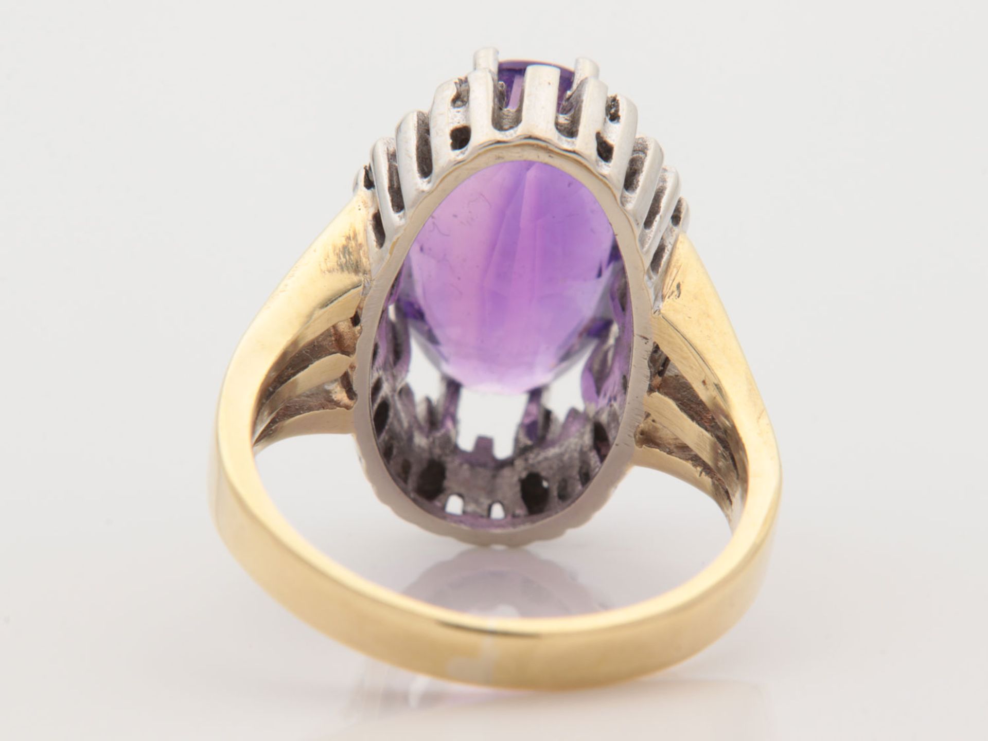 Diamant/Amethyst - Damenring - Image 3 of 6