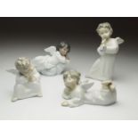 Lladro - Vier Figuren