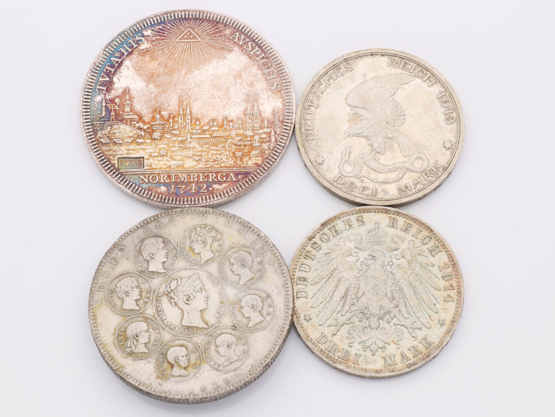 Silbermünzen - Bild 2 aus 3