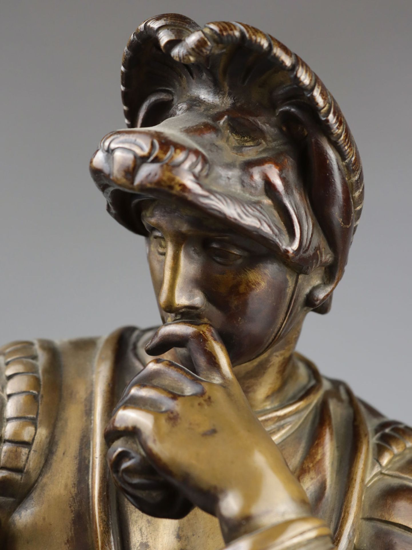 Bronzeskulptur - Kopie nach Michelangelo - Bild 2 aus 8